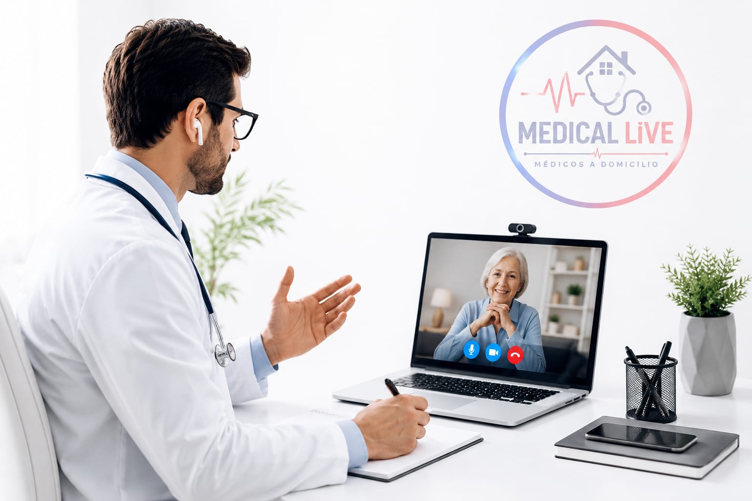 Teleconsulta con médicos especialistas
